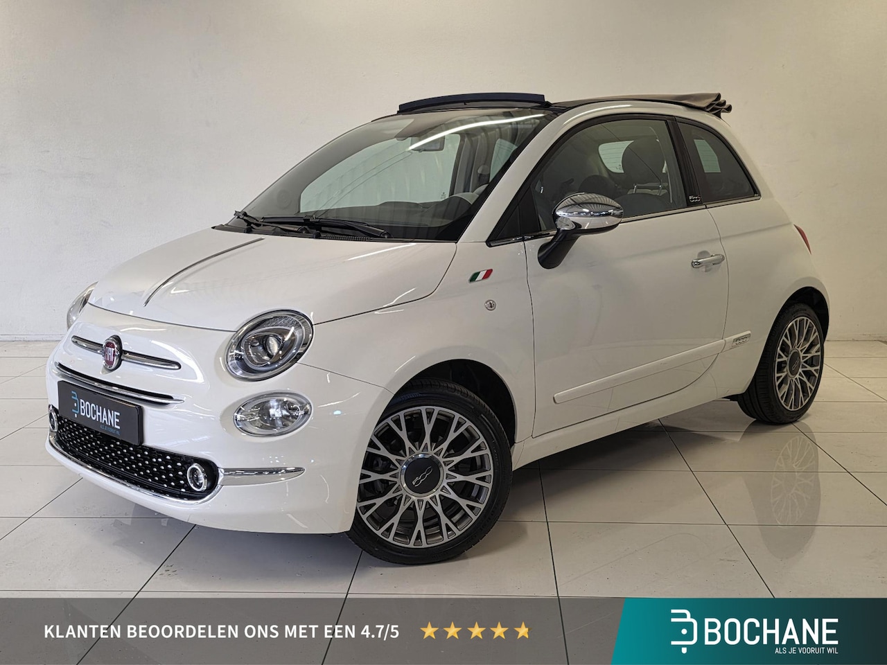 Fiat 500 C - 1.0 Hybrid Dolcevita | Navigatie | Climate Control | - AutoWereld.nl
