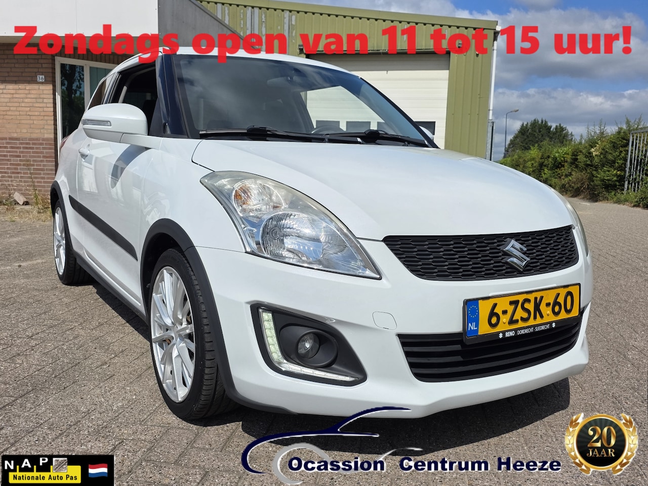 Suzuki Swift - 1.2 Exclusive 1.2 Exclusive, Airco! Lm Velgen! Apk 9-2027! Juli maand? AKTIE maand! - AutoWereld.nl