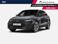 Audi A3 Sportback - 40 TFSI e S edition 204 PK · Glazen panoramadak · SONOS premium 3D · Lichtpakket pro ambie