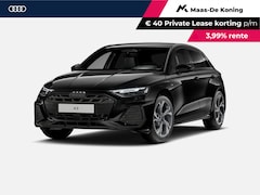Audi A3 Sportback - 40 TFSI e S edition 204 PK · Assistentiepakket rijden en parkeren plus · Optiekpakket zwar