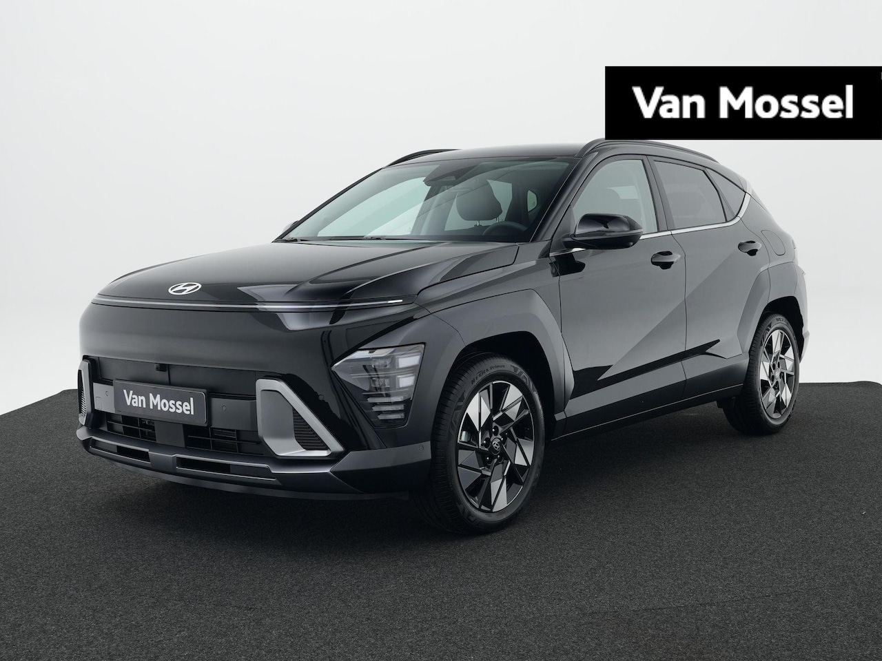 Hyundai Kona - 1.6 GDI HEV Premium | Lederen bekleding | Stoelverkoeling | Stoelverwarming | Stuurverwarm - AutoWereld.nl