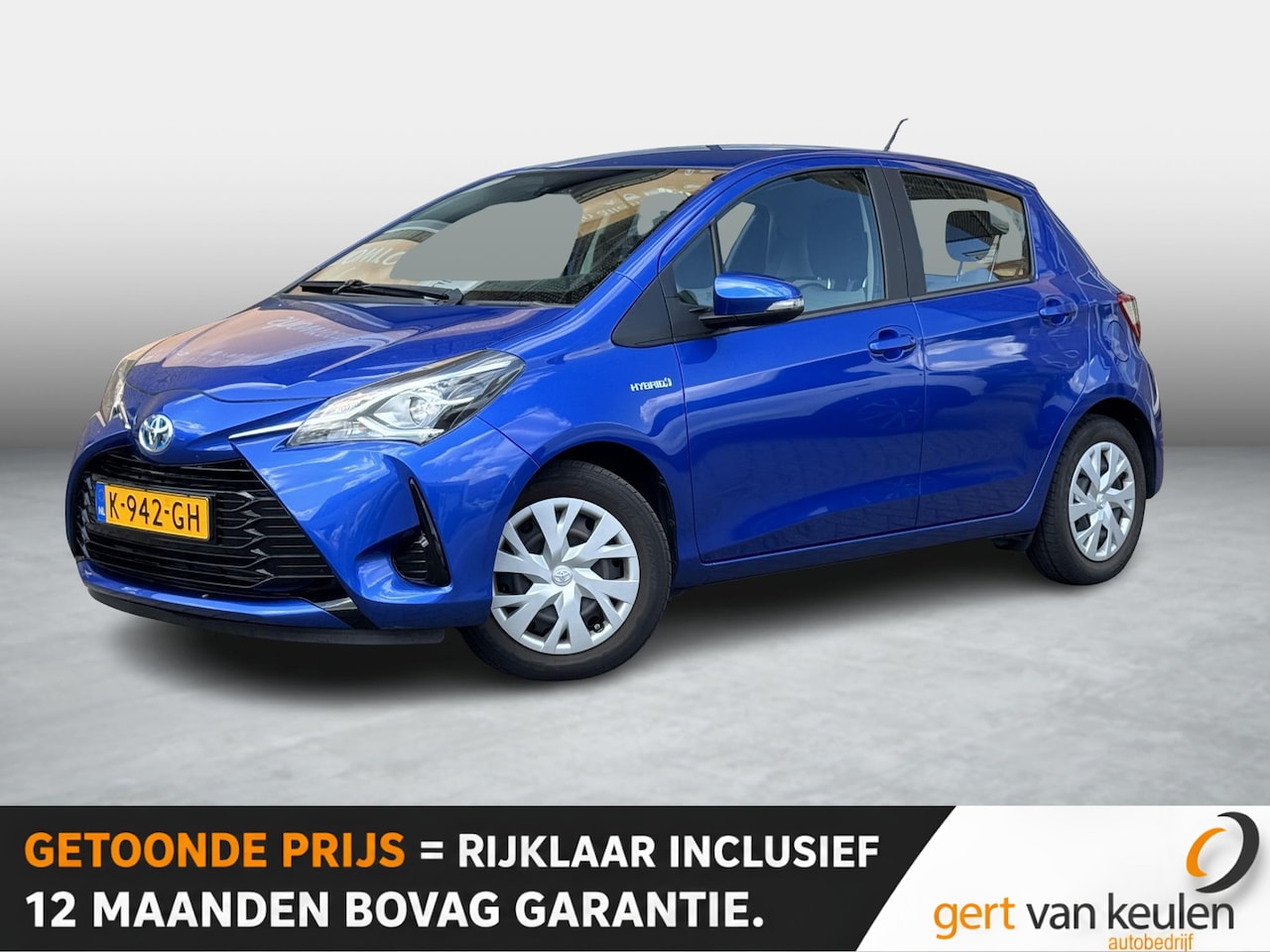 Toyota Yaris - 1.5 Hybrid Active NAVI/CAMERA/CRUISE/TREKHAAK/NL-AUTO/19.000 KM!! - AutoWereld.nl