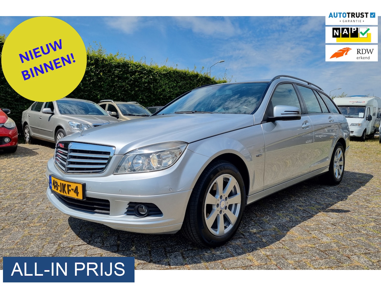 Mercedes-Benz C-klasse Estate - 180 K BlueEFFICIENCY ✅KEURIG NETTE AUTO!! - AutoWereld.nl