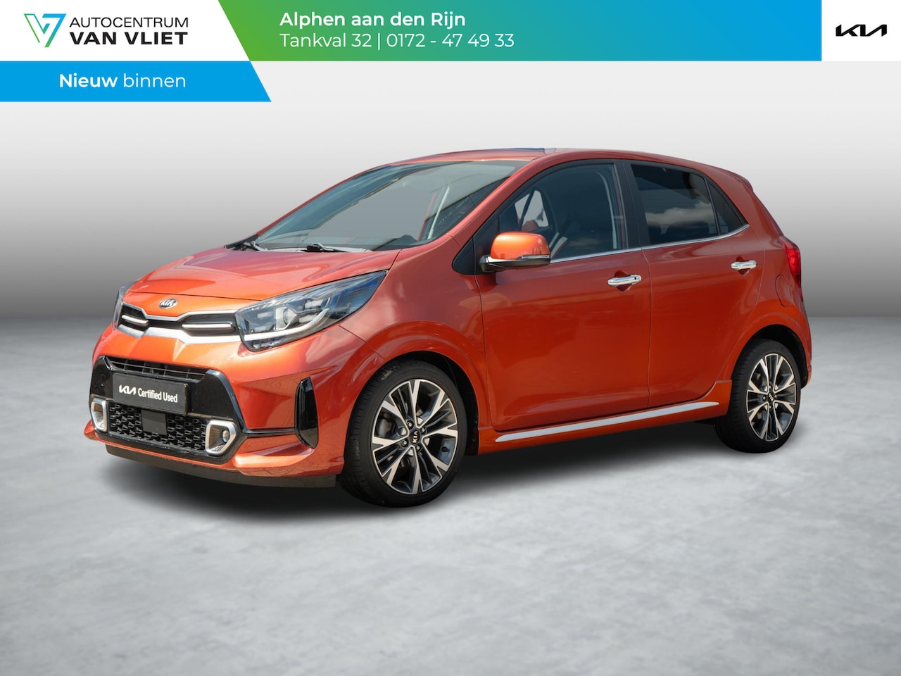 Kia Picanto - 1.0 T-GDi GT-Line 5p | 100PK | Schuifkanteldak | Stoel en stuurverwarming | - AutoWereld.nl