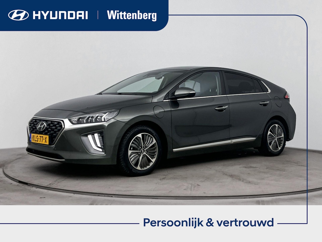 Hyundai IONIQ - 1.6 GDi PHEV Premium | Leder | Elektrisch verstelbare stoel | Stoelverkoeling & stoel verw - AutoWereld.nl
