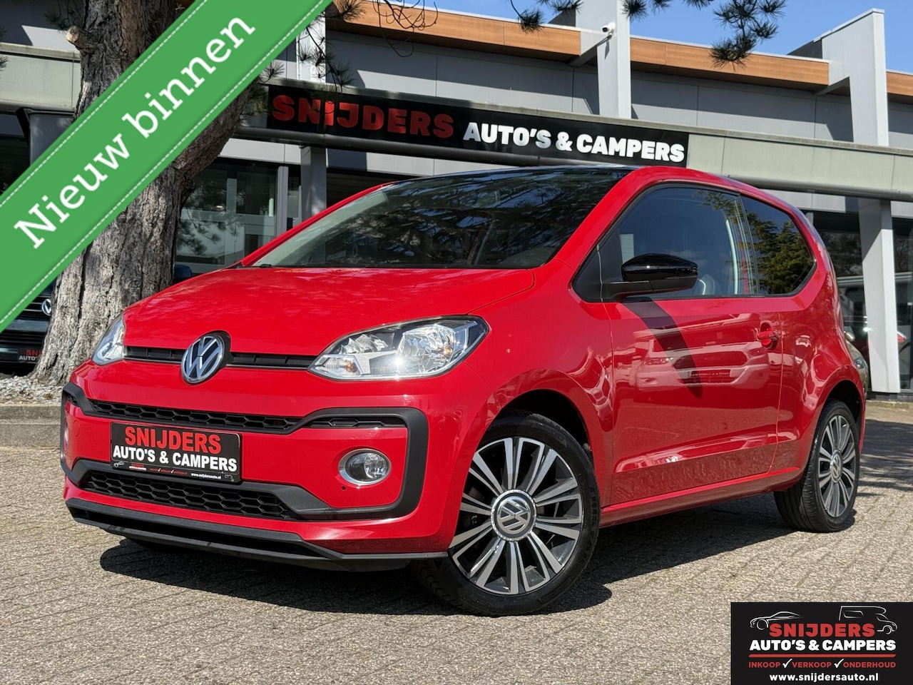 Volkswagen Up! - 1.0 TSI BMT high up!Leer stoelverwarming - AutoWereld.nl