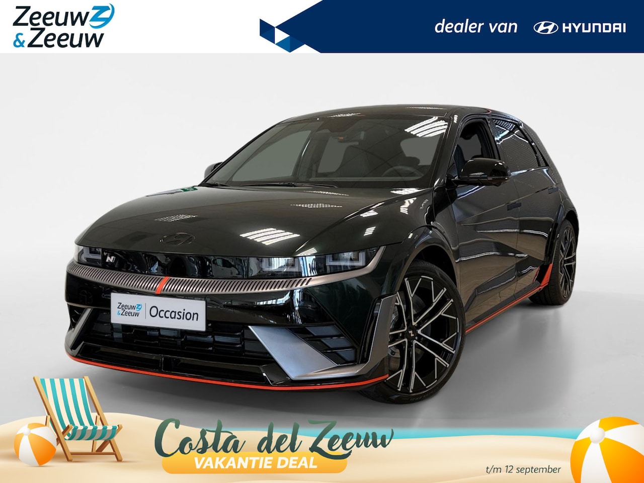 Hyundai IONIQ 5 - N | 84 KWH | AWD | BRITISH RACING GREEN WRAP | - AutoWereld.nl