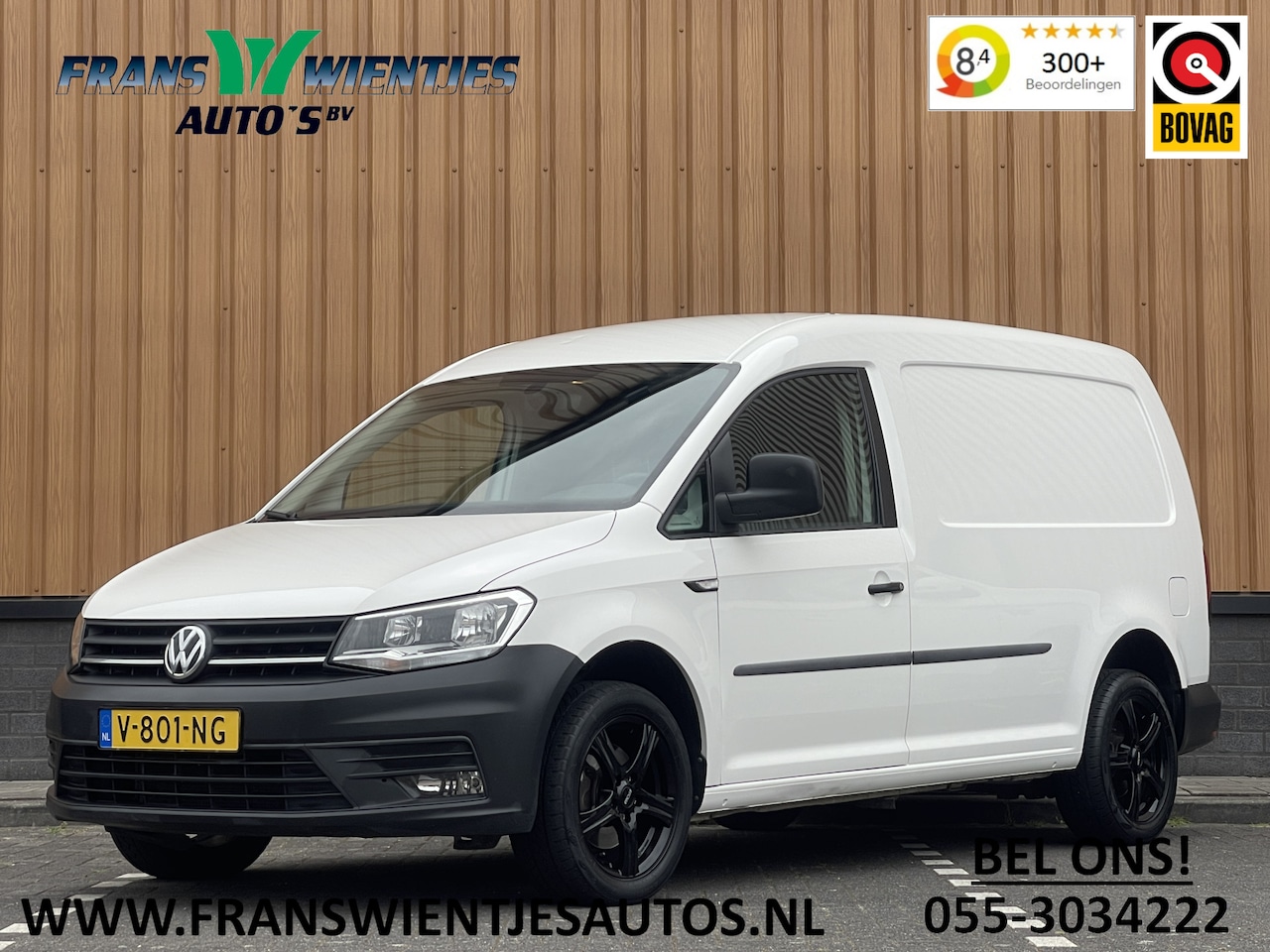 Volkswagen Caddy Maxi - 2.0 TDI L2H1 BMT Highline | Cruise Control | Euro 6 | Parkeersensoren Achter | Bluetooth | - AutoWereld.nl