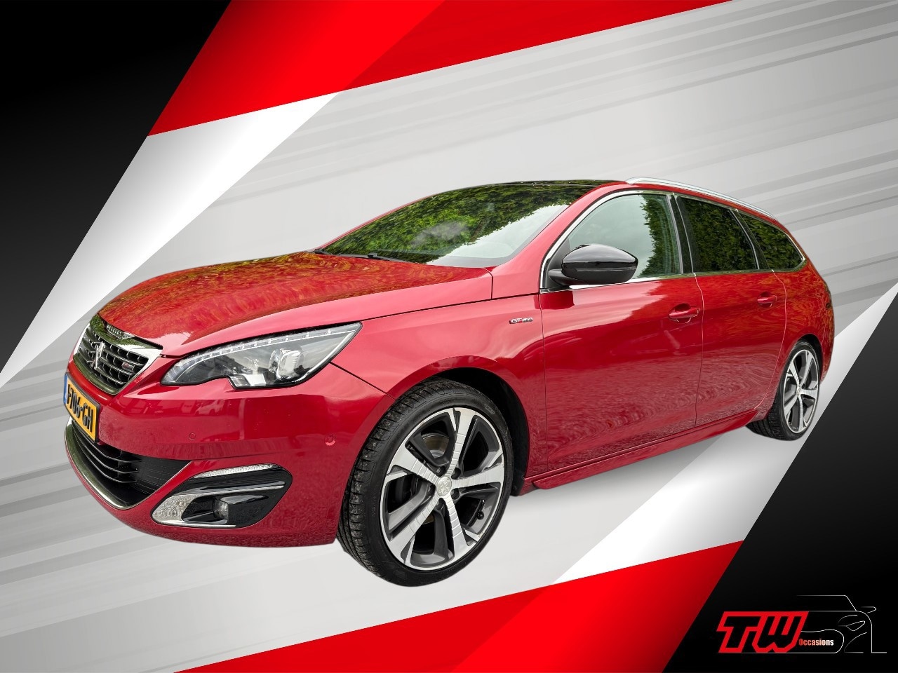 Peugeot 308 SW - 1.2 PT GT-LINE |DB-RIEM V.V.|PANO|CARPLAY|TREKHAAK - AutoWereld.nl