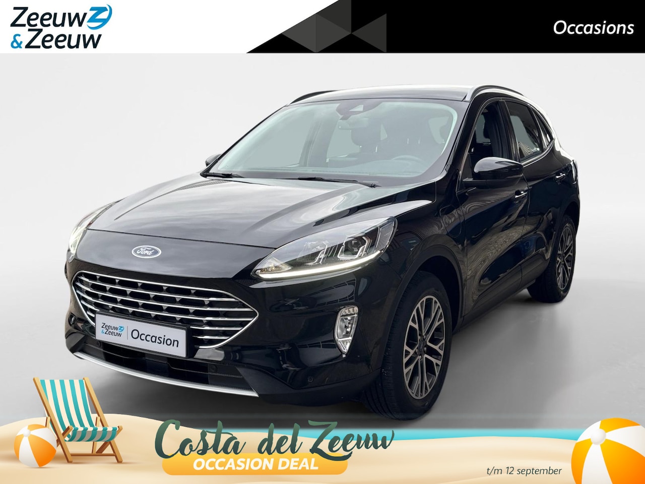 Ford Kuga - 2.5 PHEV Titanium | Trekhaak | Cruise control | Achteruitrijcamera | 12 maanden BOVAG gara - AutoWereld.nl