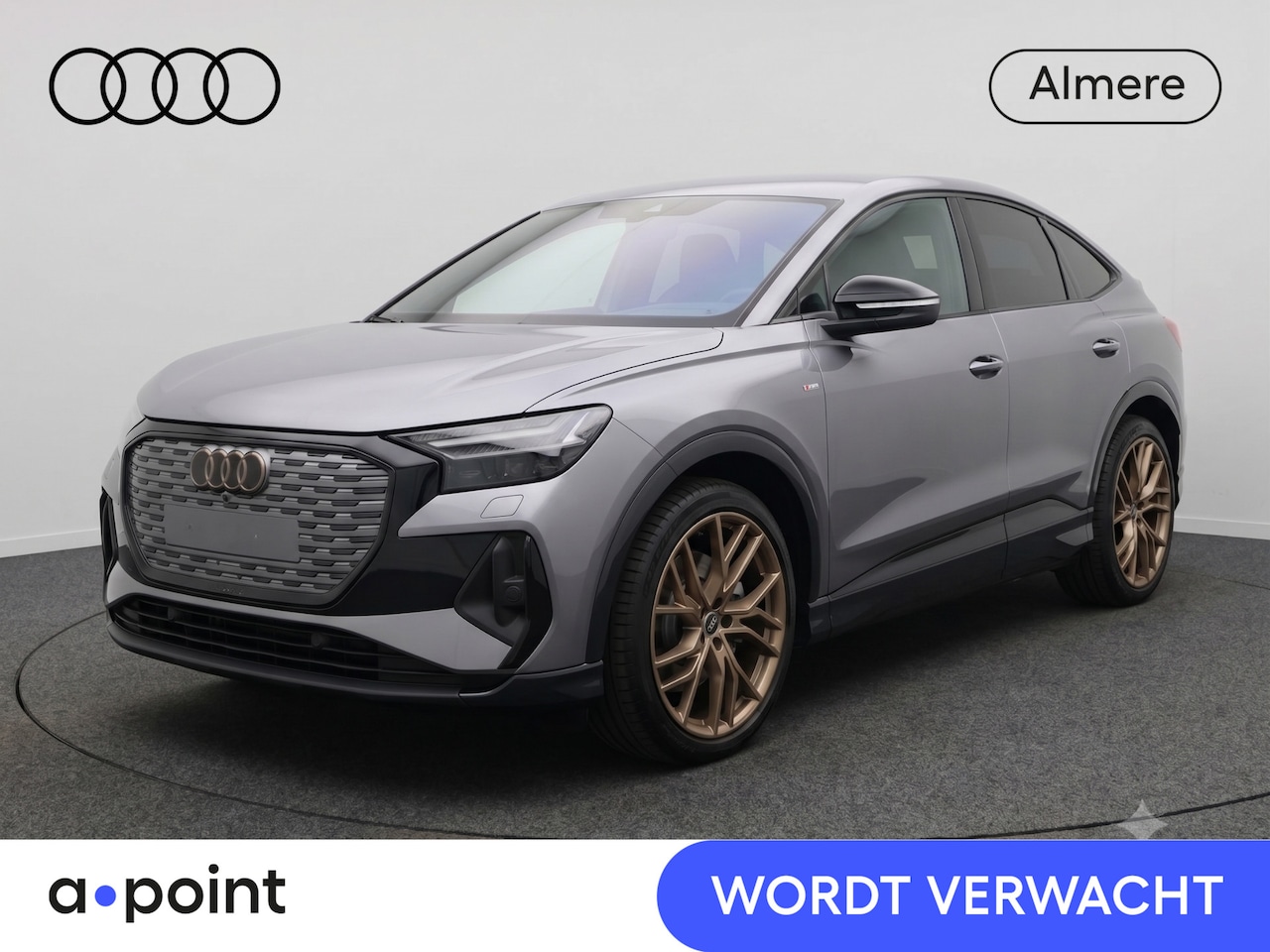 Audi Q4 Sportback e-tron - 50 quattro Launch edition S Competition 77 kWh 299PK | Half Augustus verwacht | Adaptieve - AutoWereld.nl