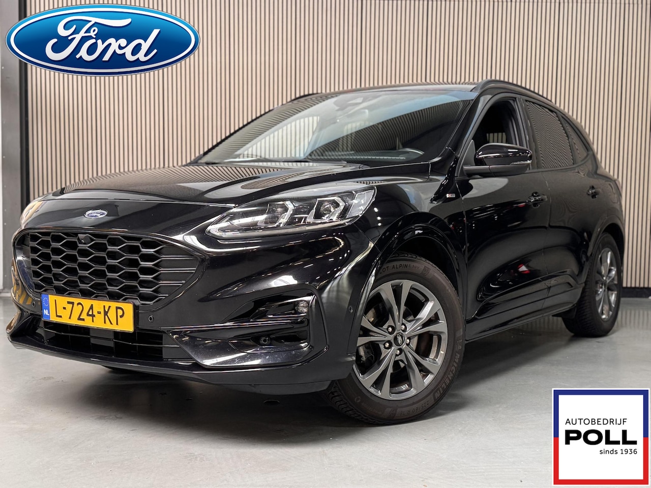 Ford Kuga - 150pk ST-Line X Panoramadak Trekhaak Ad. Cruise Camera Parking Dodehoek HUD Dealeronderhou - AutoWereld.nl