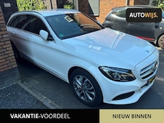 Mercedes-Benz C-klasse Estate - 350 e Lease Edition|LEDER|BURMESTER|GROOT NAVI|NL AUTO|DEALER ONDERHOUDEN