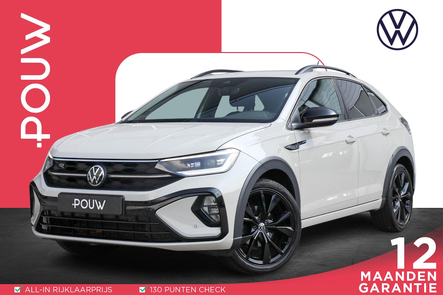 Volkswagen Taigo - 1.0 TSI 110pk DSG R-Line | Navigatie | App Connect | Parkeersensoren | Stoelverwarming - AutoWereld.nl