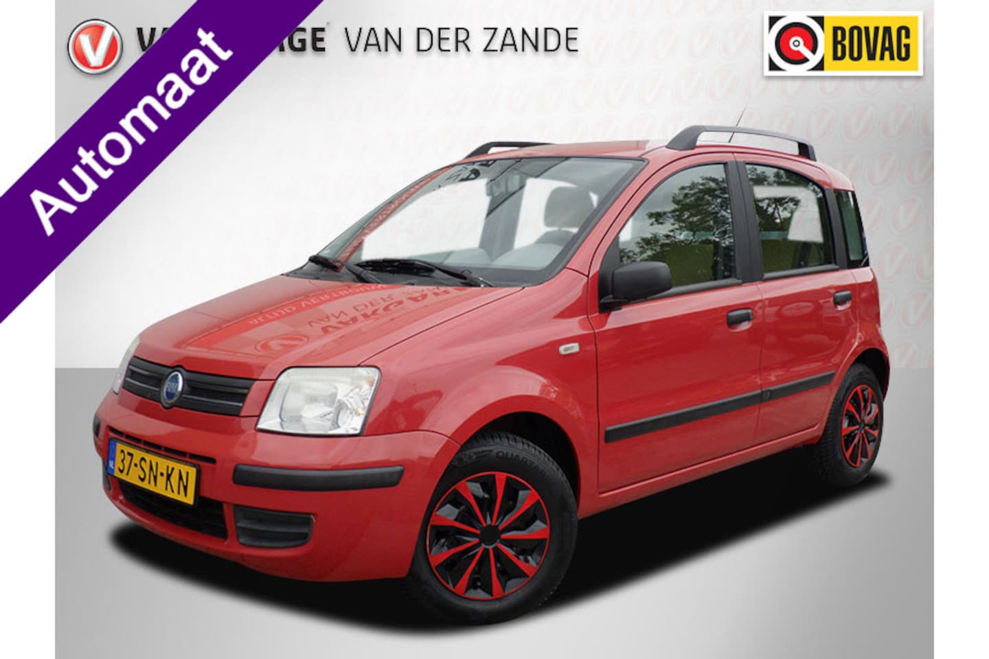 Fiat Panda - 1.2 Automaat Sportsound, Airco, 5 DRS, NL/NAP - AutoWereld.nl