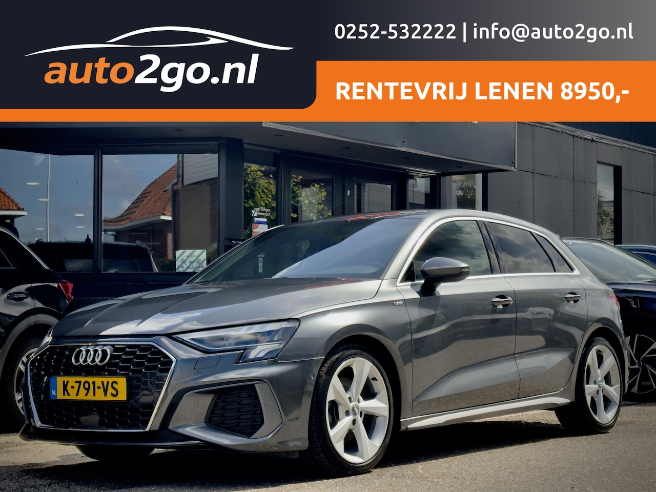 Audi A3 Sportback - 35 ZOMER ACTIE! BETAAL NU 50% 8950 DE REST IN 2 JR RENTEVRIJ - AutoWereld.nl