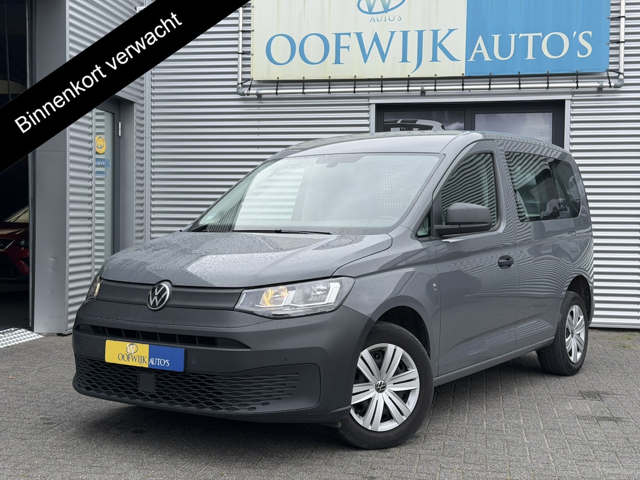 Volkswagen Caddy Cargo - 1.5 TSI Style Airco Leder CarPlay PDC - AutoWereld.nl