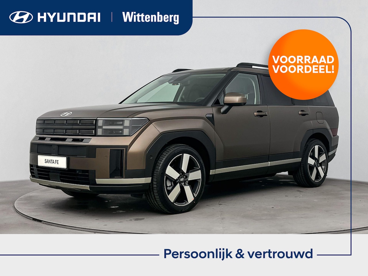 Hyundai Santa Fe - 1.6 T-GDI HEV Premium Sky 7p | PANORAMADAK | UNIEKE KLEURENCOMBINATIE | MEMORY SEATS | APP - AutoWereld.nl