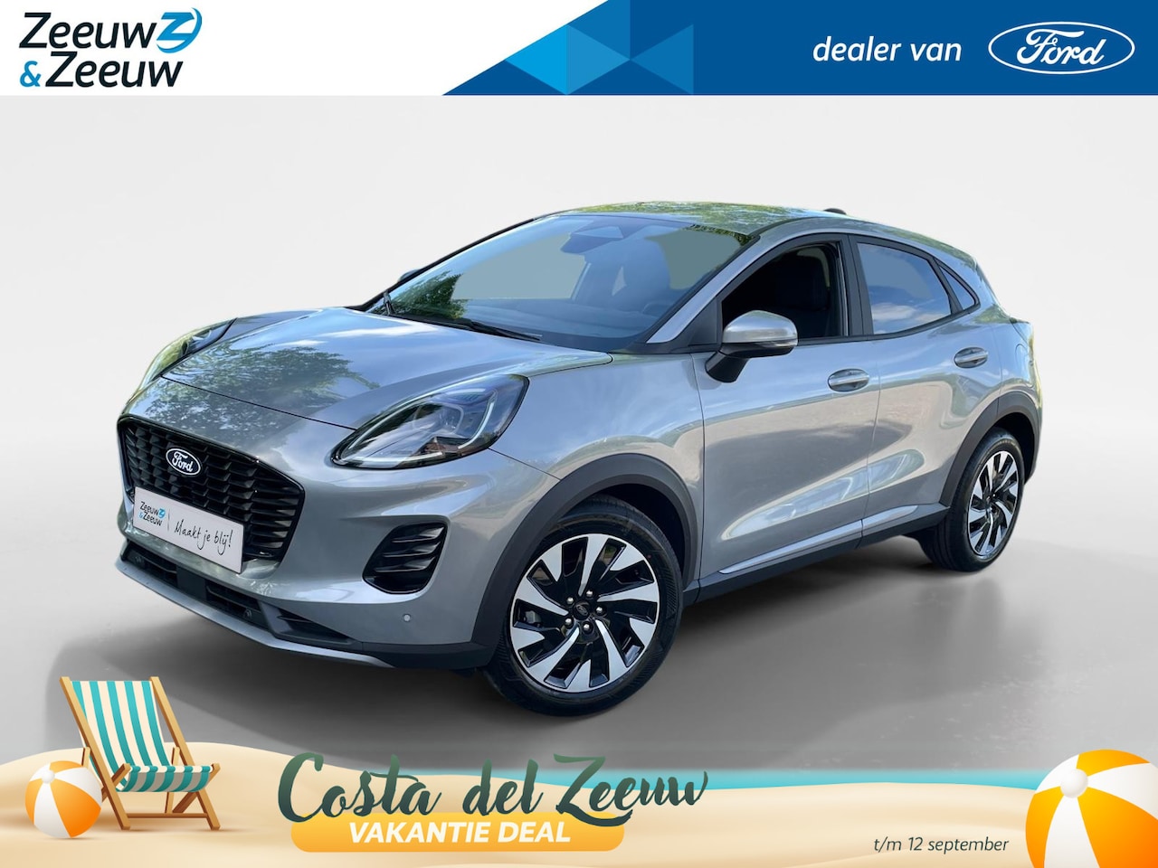 Ford Puma - 1.0 EcoBoost Hybrid Titanium | 0,99 % Rente | 5.000 ,- KORTING | Winter Pack | Achteruitri - AutoWereld.nl