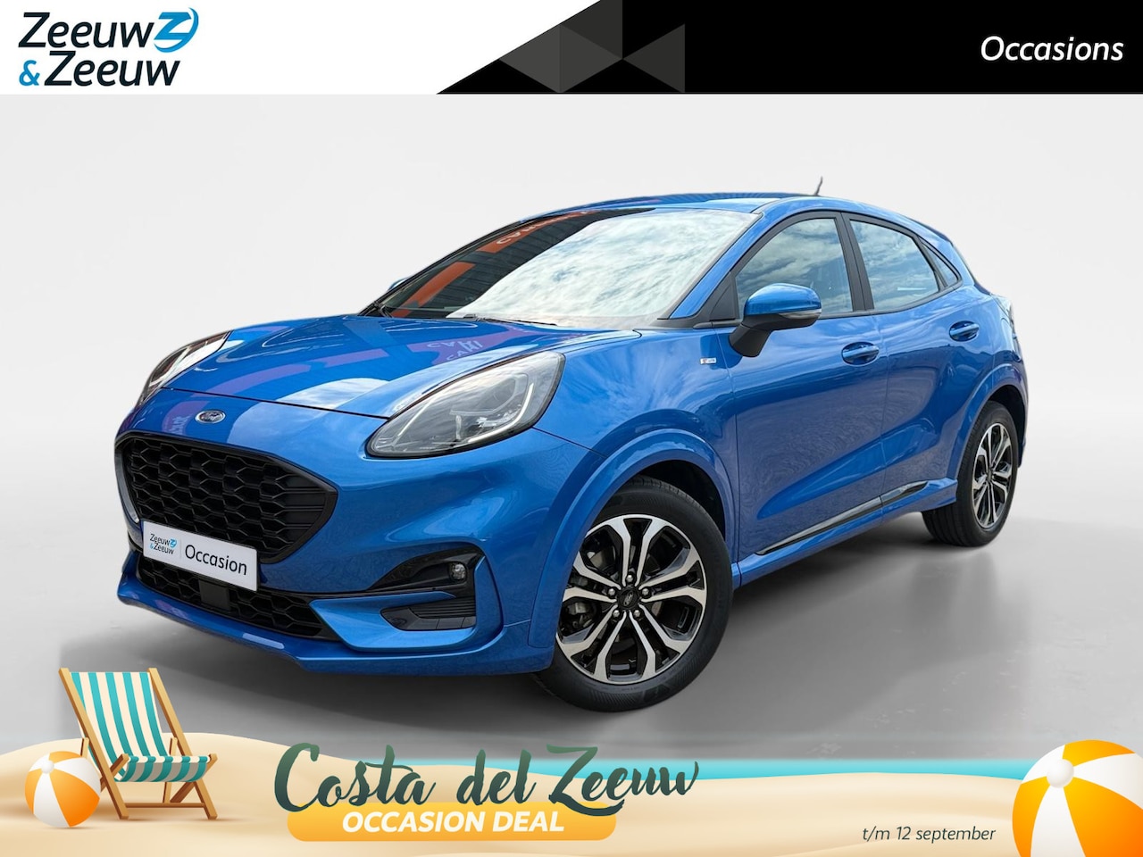 Ford Puma - 1.0 EcoBoost Hybrid ST-Line | NL Auto | 1ste eigenaar | Winter Pack | Achteruitrijcamera | - AutoWereld.nl