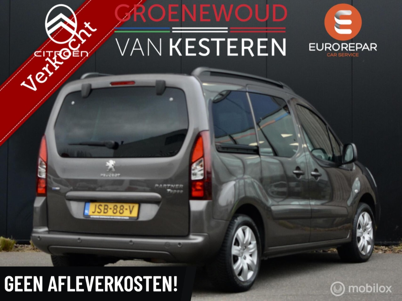 Peugeot Partner Tepee - 110pk Active I Camera I Navi I Clima I - AutoWereld.nl