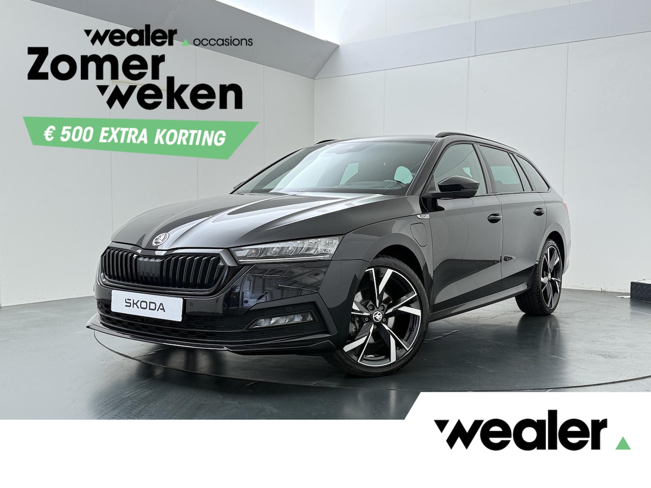 Skoda Octavia Combi - 1.4 TSI iV PHEV Sportline Business | 204 PK | SoH 94% | Adaptive Cruise Control | Head-up - AutoWereld.nl