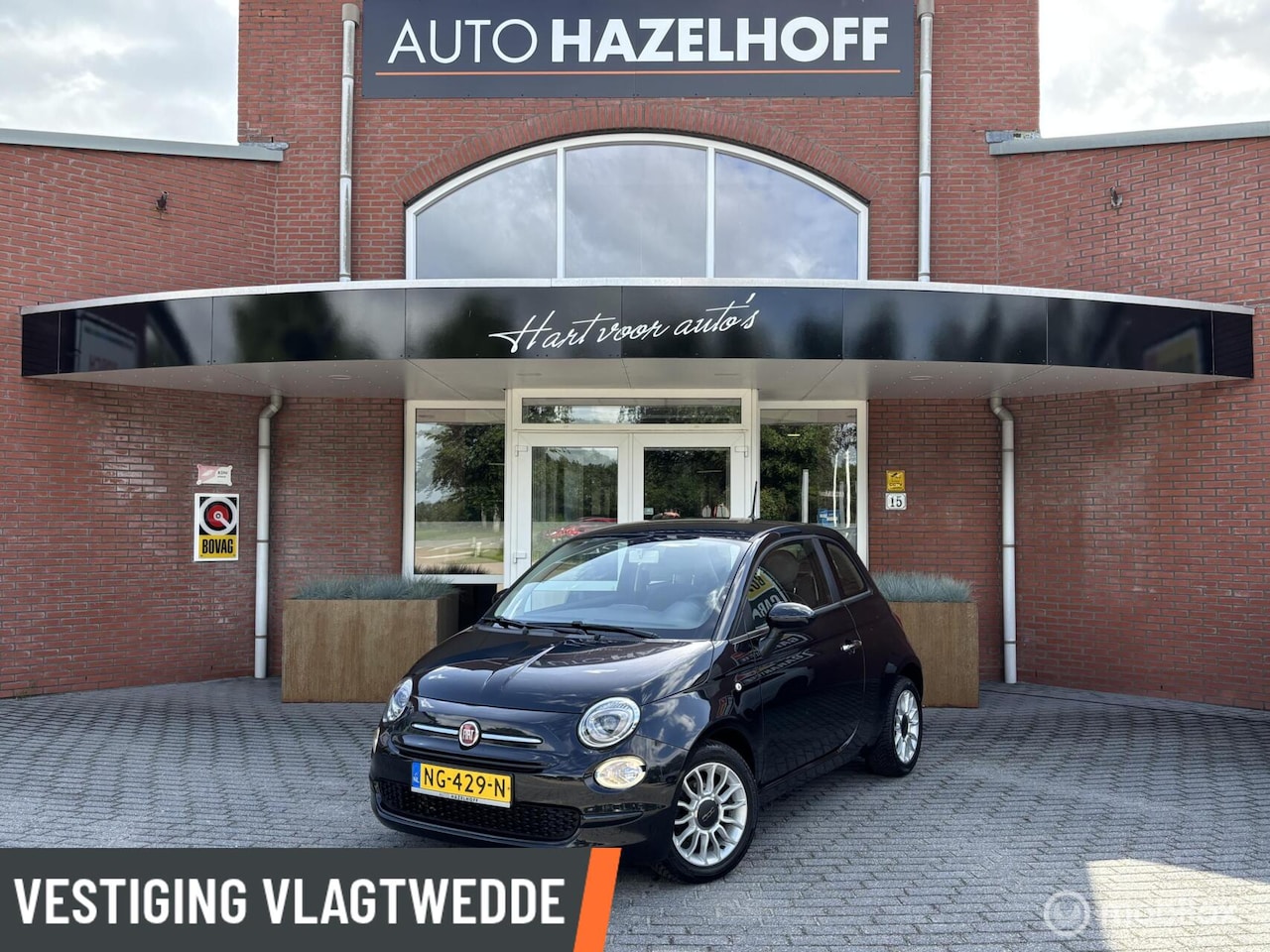 Fiat 500 - 0.9 TwinAir Turbo Popstar | Trekhaak! | Cruise Control |56Dkm! | - AutoWereld.nl