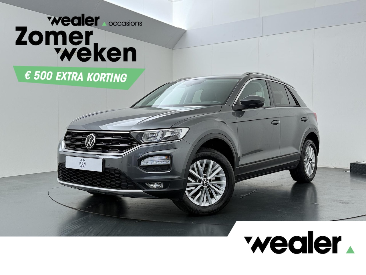 Volkswagen T-Roc - 1.5 TSI Style | 150 PK | Automaat | Trekhaak | Adaptive Cruise Control | Climate control | - AutoWereld.nl