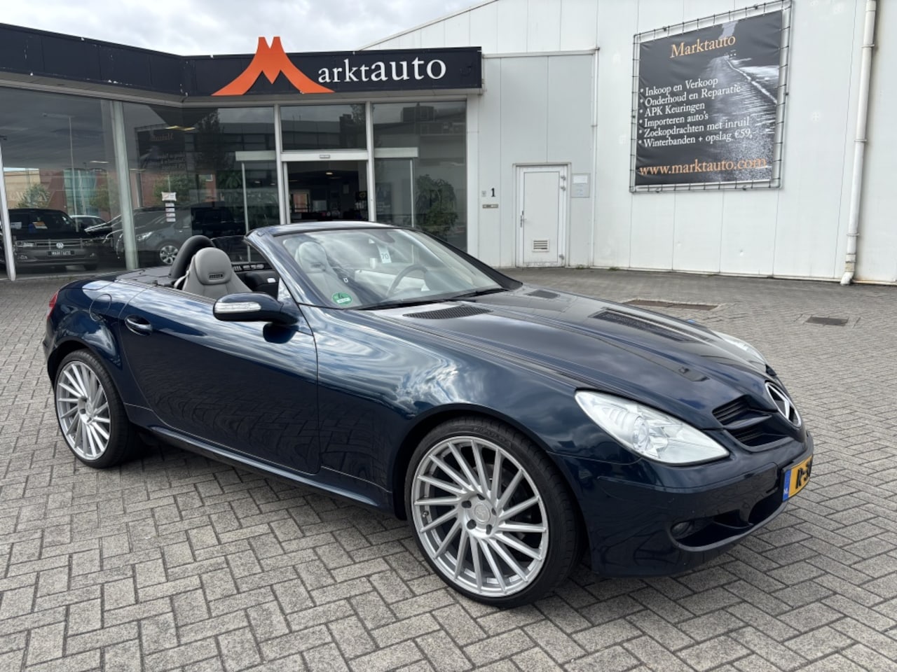 Mercedes-Benz SLK-klasse - 200 K. Cruise Leder Stoelverwarming Parkeersensoren - AutoWereld.nl