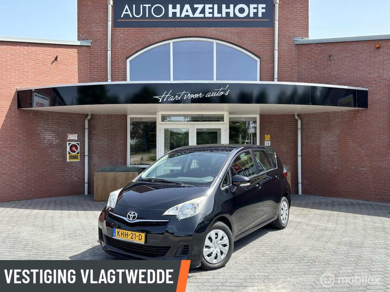 Toyota Verso S - 1.3 VVT-i Comfort | Airco | Hoge zit | Elekt. Ramen | Weinig Km | Elekt. Spiegels | RIJKLA - AutoWereld.nl