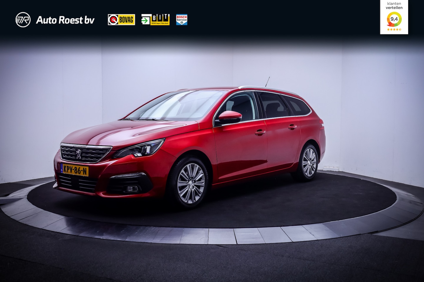 Peugeot 308 SW - 1.2T Aut. ALLURE Pack FULL LED | 360 CAM | ACC | STOELVERW | CARPLAY | NAVI | DAB | PDC V+ - AutoWereld.nl