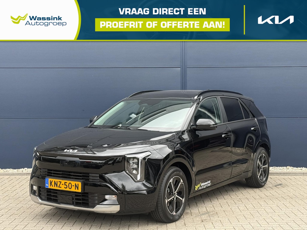 Kia Niro - 1.6 GDi Hybrid DynamicPlusLine | Schuif/Kanteldak | Stoel/Stuurwielverwarming | Elektr. St - AutoWereld.nl