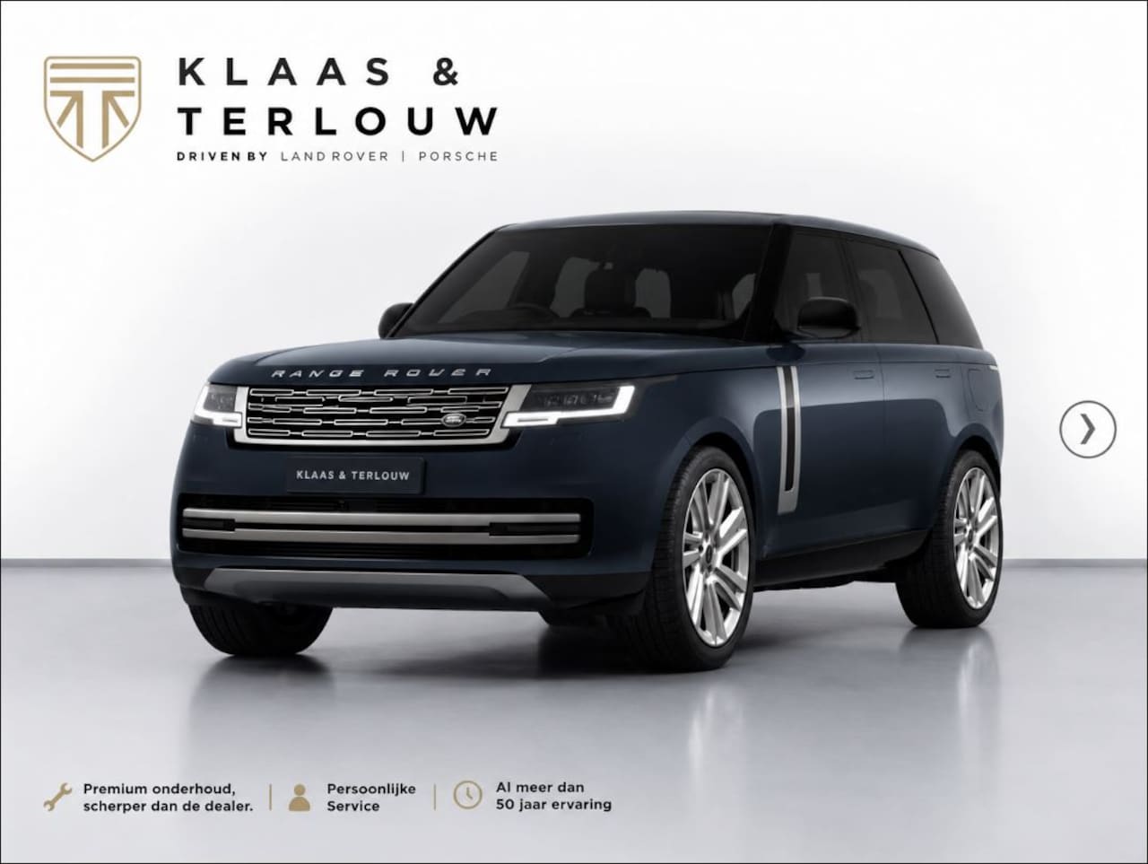 Land Rover Range Rover - 3.0 P460e HSE PHEV Constellation Blue - AutoWereld.nl