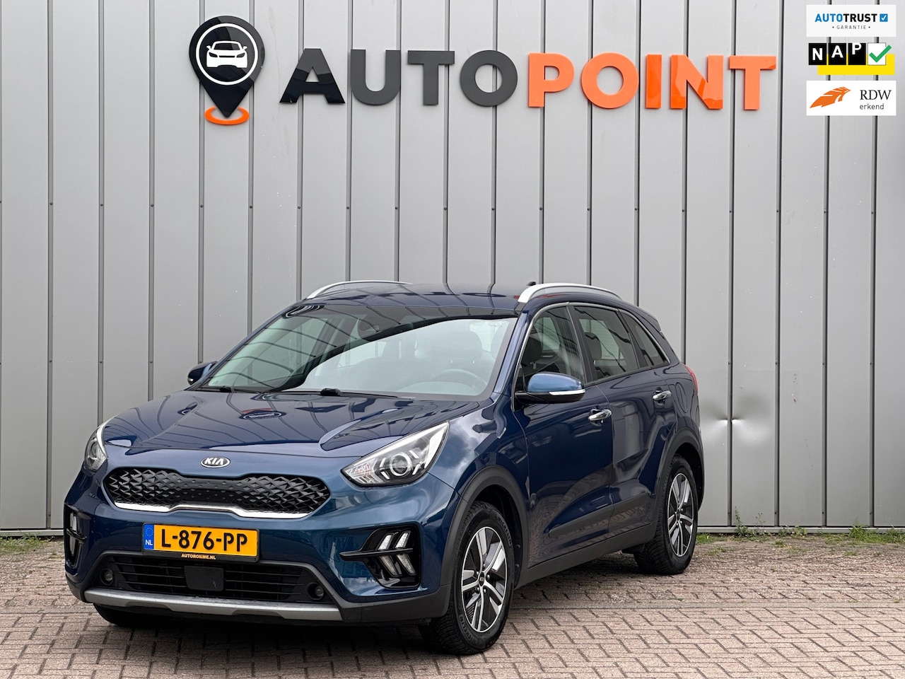 Kia Niro - 1.6 GDi Hybrid DynamicLine TREKHAAK DELAER OND 1 EIG - AutoWereld.nl