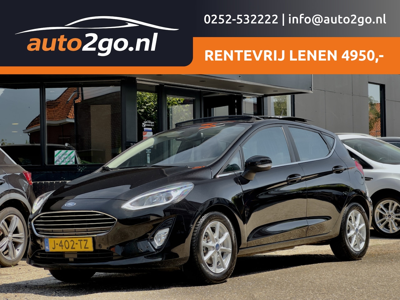 Ford Fiesta - 1.0 AUT7 ZOMER ACTIE! BETAAL NU 50% 4950 DE REST IN 2JR RENTEVRIJ LENEN - AutoWereld.nl