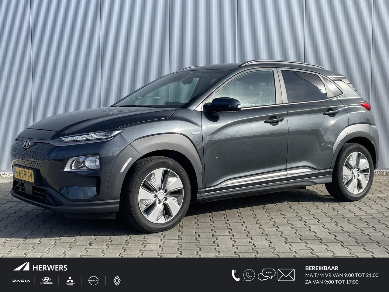 Hyundai Kona Electric - EV Fashion 64 kWh /SoH 95,8% / 3 Fase Lader / Cruise Control / Airco / Apple Carplay/Andro - AutoWereld.nl