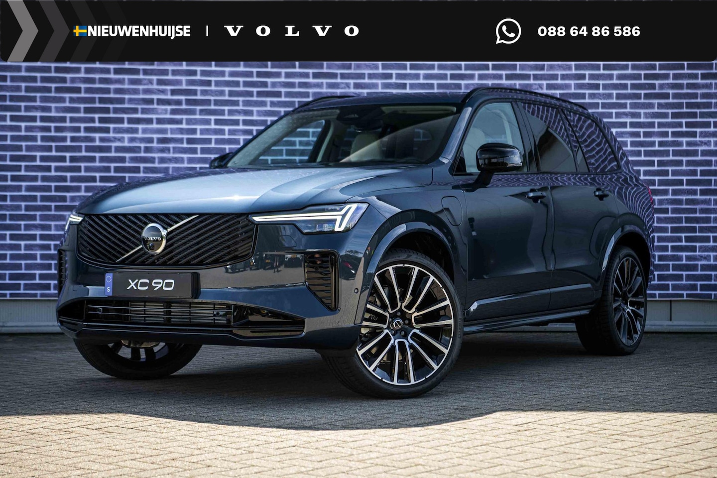 Volvo XC90 - 2.0 T8 Plug-in hybrid AWD Ultra Dark Exec. Ed. | Executive | Trekhaak | Luchtvering | Gela - AutoWereld.nl