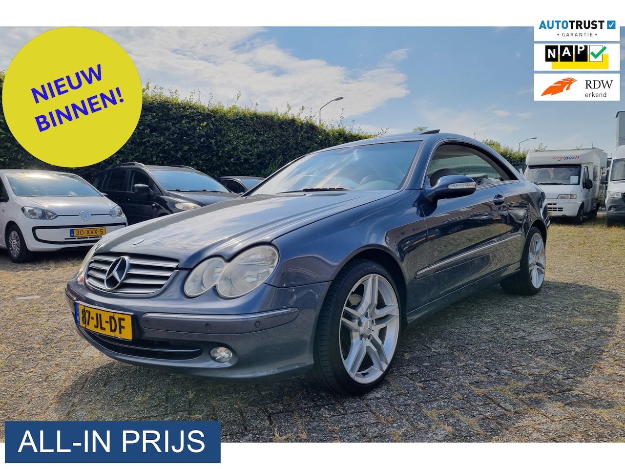 Mercedes-Benz CLK-klasse Coupé - 240 Elegance ✅APK MEI 2027 - AutoWereld.nl