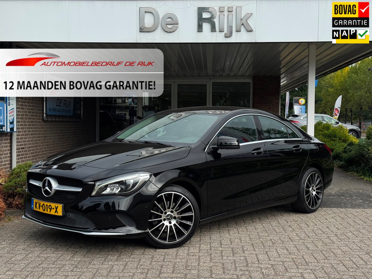 Mercedes-Benz CLA-Klasse - 180 Ambition | Navi, Cruise, Half leder, PDC, 18'' LMV | Goed onderhouden! | NAP | - AutoWereld.nl