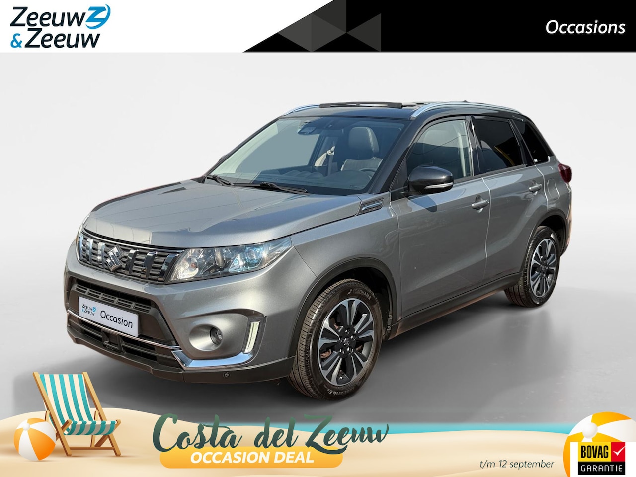 Suzuki Vitara - 1.4 Boosterjet Stijl | Zeer nette auto | Volledig dealer onderhouden | Open dak | Complete - AutoWereld.nl