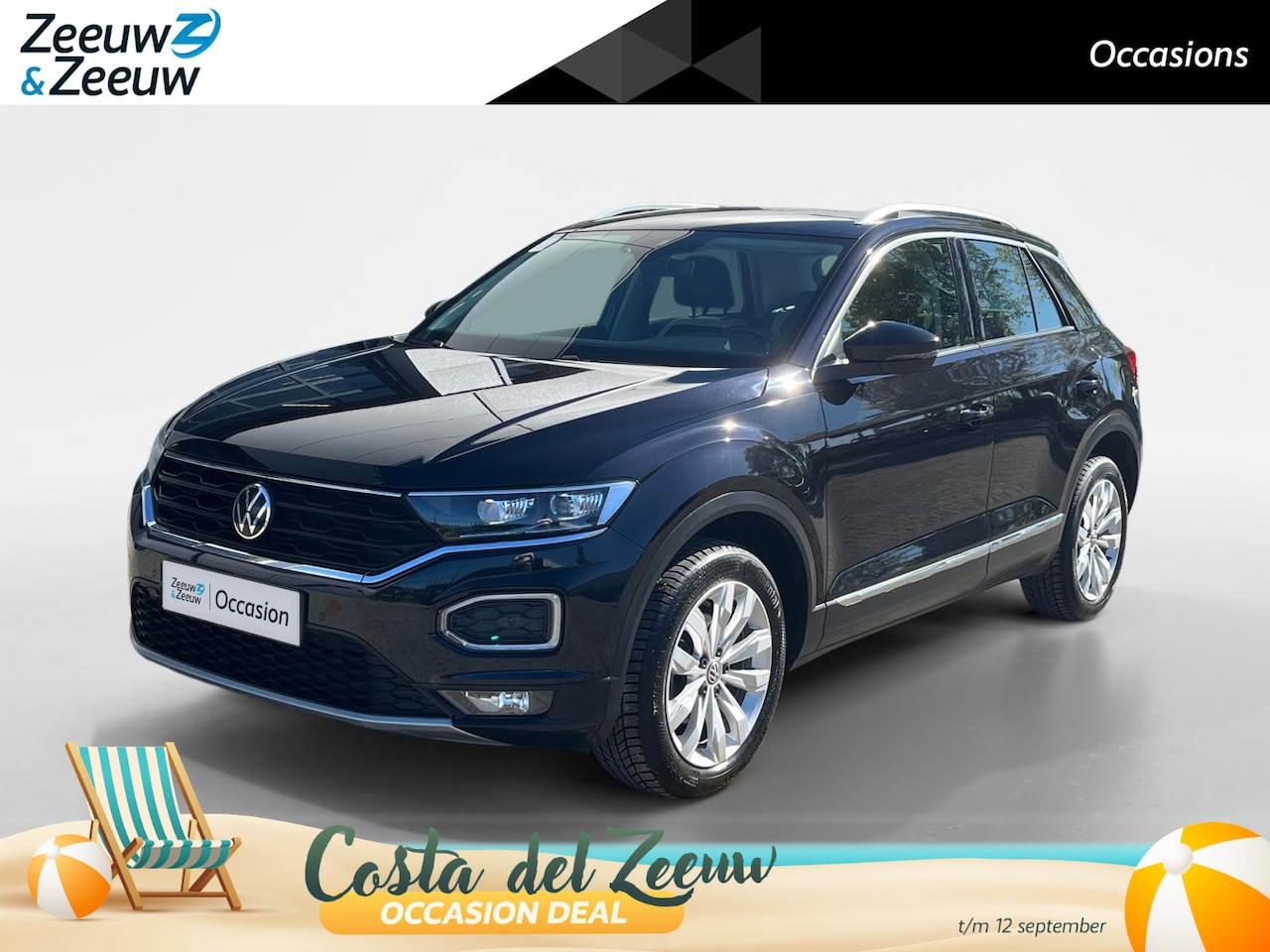 Volkswagen T-Roc - 1.5 TSI Sport | Adaptieve Cruise Control | Stoelverwarming | Parkeercamera | Digitale Cock - AutoWereld.nl
