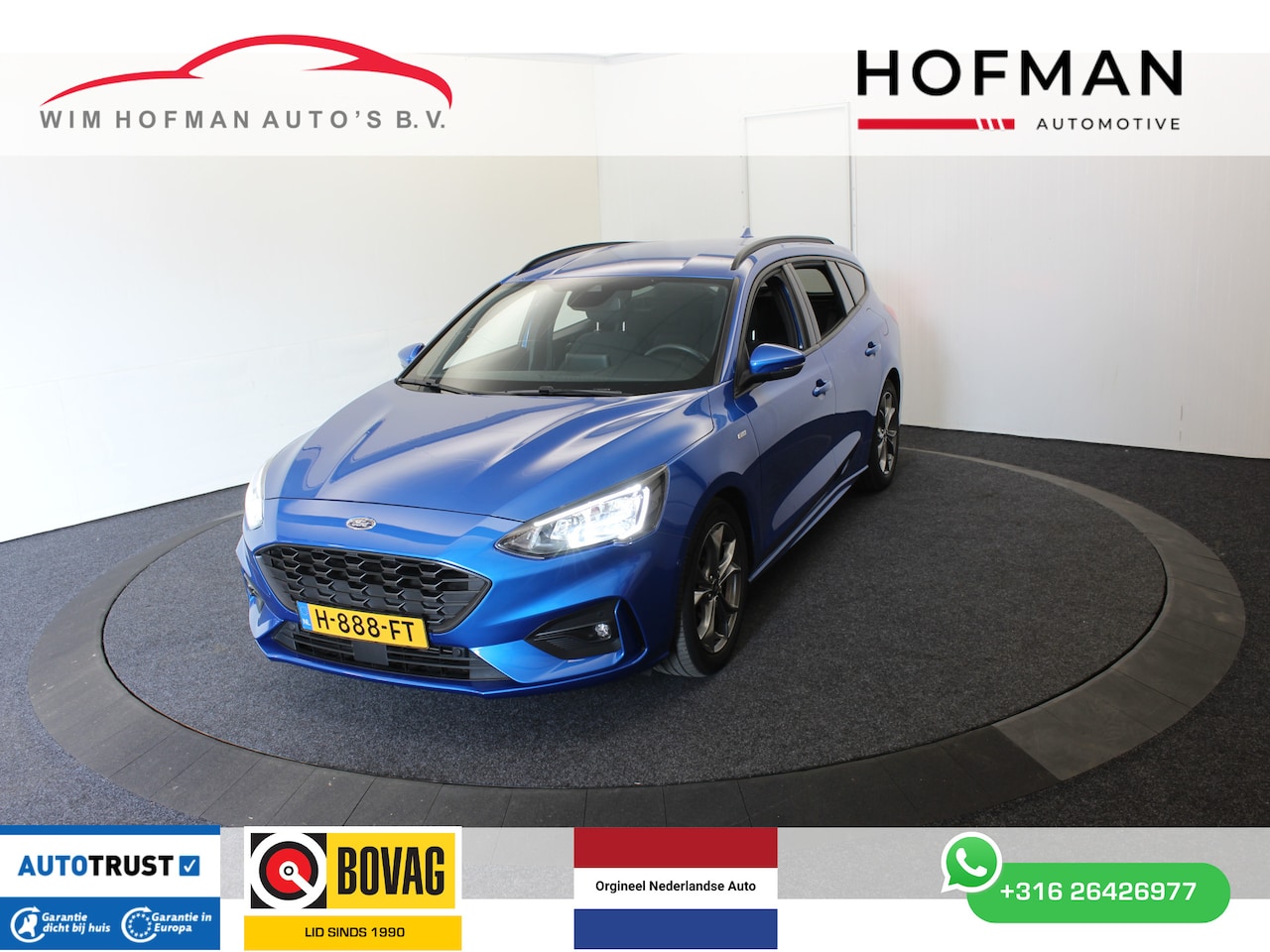 Ford Focus Wagon - 1.5 EcoBoost ST Line150 PK Camera B&O Stoel+Stuur Verwarming Dhoek - AutoWereld.nl