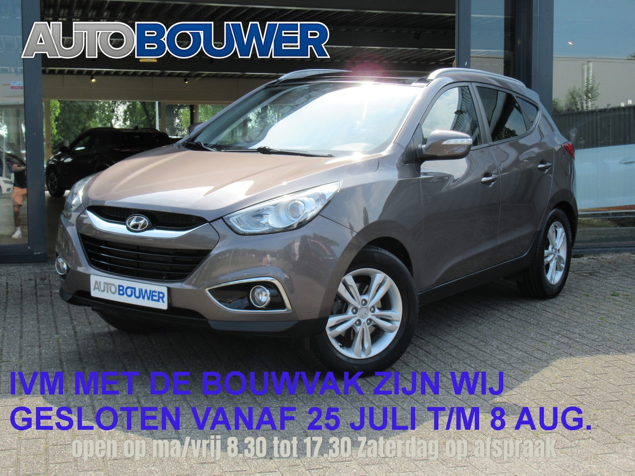 Hyundai ix35 - 2.0i Business Edition 2e eigen | panodak | navi | camera | cruise | 1900 KG tr.gewicht - AutoWereld.nl