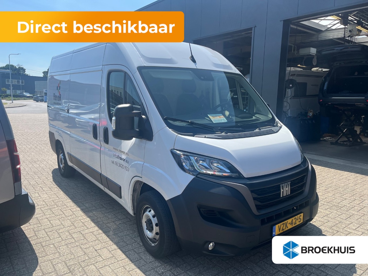 Fiat Ducato - Professional Standaard L2H2 | 120PK | TREKHAAK | A-CAMERA| | 2 symmetrische achterdeuren | - AutoWereld.nl