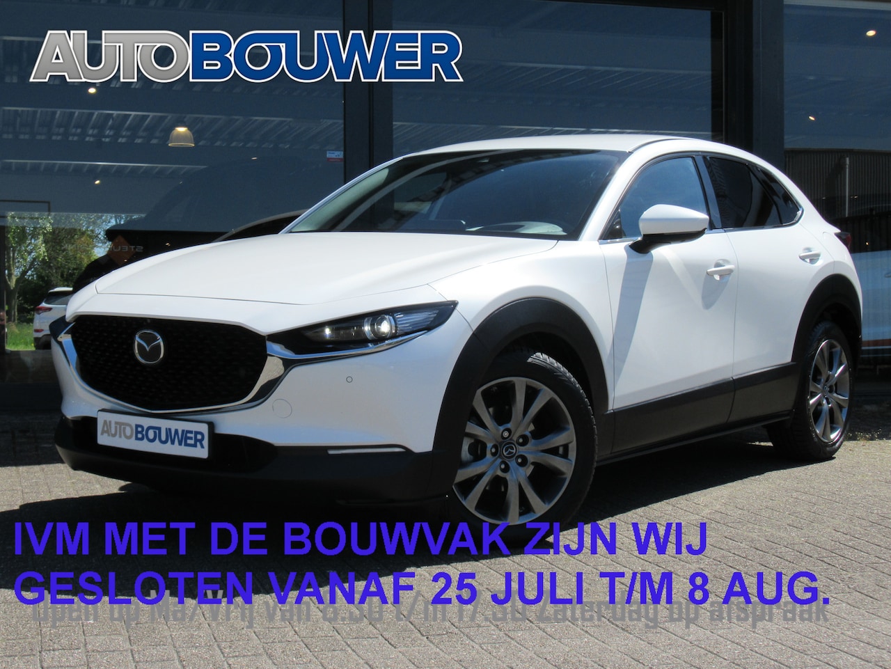 Mazda CX-30 - 2.0 e-SkyActiv-X M Hybrid Luxury 2e eigen | dealer onderh | full option ! - AutoWereld.nl