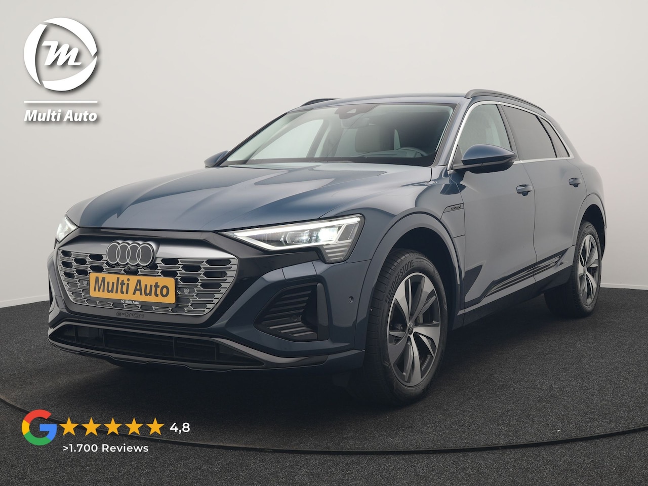 Audi Q8 e-tron - 55 quattro S Line 114 kWh 408pk Dealer O.H | Trekhaak Afn. | Adaptive Cruise | Camera | He - AutoWereld.nl
