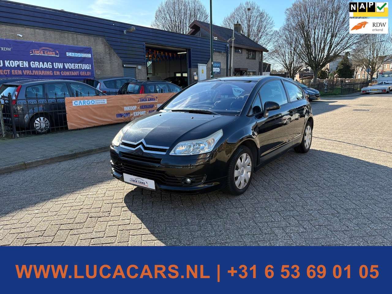 Citroën C4 Coupé - 1.6-16V Image 2X SLEUTEL + BOEKJES! - AutoWereld.nl