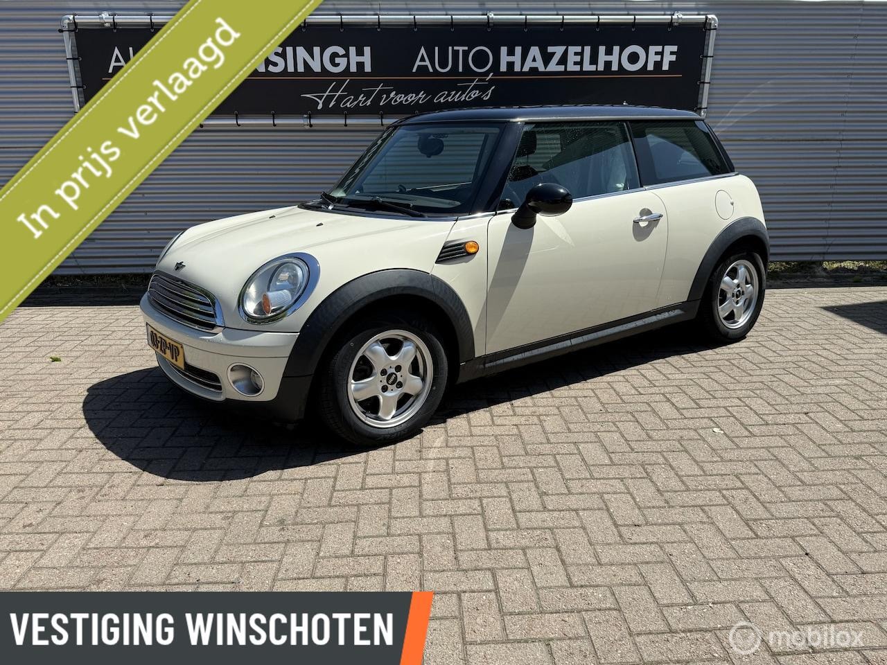 MINI 3-Deurs - 1.6 Cooper Pepper Ndl Auto | LM Velgen | Elekt. Ramen | Allseason Banden | Weinig km | LEU - AutoWereld.nl
