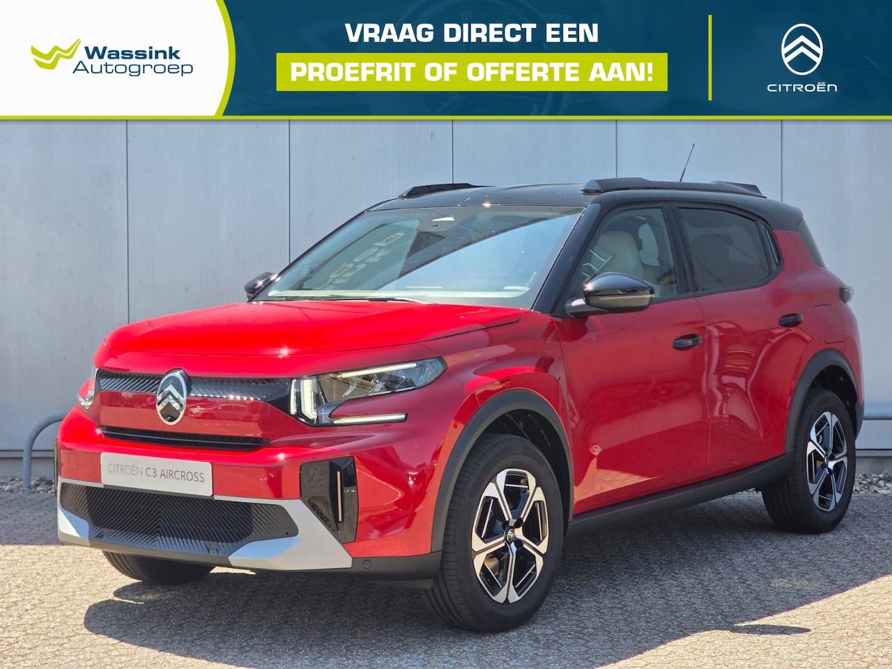 Citroën C3 Aircross - 1.2 Hybrid 145pk Max 7p. Navigatie | Parkeercamera | Bluetooth - AutoWereld.nl