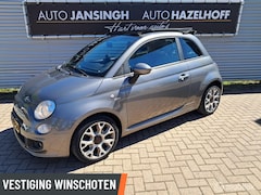 Fiat 500 C - 0.9 TwinAir Lounge Cabrio Ndl auto | Airco | LM Velgen | Ndl auto | Volledige oh historie
